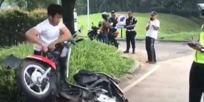 Grab Beri Layanan Gratis untuk Kekasih Pria Perusak Motor