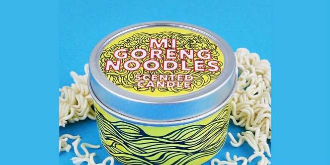 Olshop Bikin Lilin Unik, Aroma Mi Goreng Dijual Rp300 Ribu