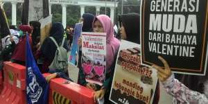 Ramai-ramai Tolak Hari Valentine