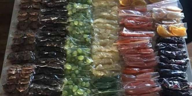 Kelewat Rajin, Ibu Ini Siapkan Bekal Anak untuk 1 Bulan