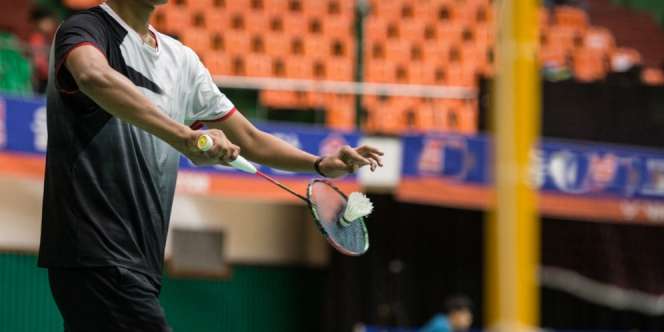 Kevin Sanjaya Badminton Lawan Pria Berbobot 140 Kg