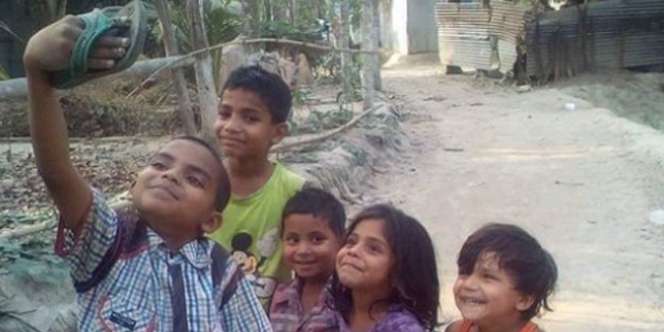 Senyum Bahagia Foto Selfie Para Bocah Ini Bikin Hati Menangis