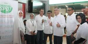 BNI Syariah Bangun Hasanah Spot di Pasar Modern Bintaro