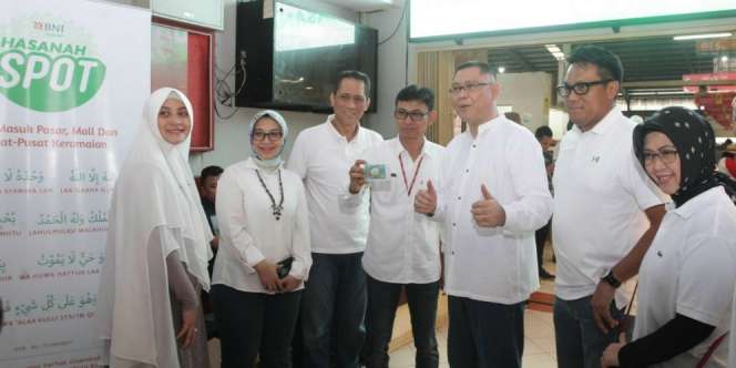 BNI Syariah Bangun Hasanah Spot di Pasar Modern Bintaro