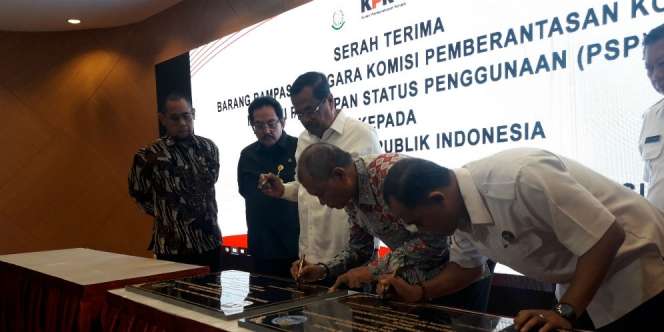 KPK Serahkan Tiga Aset Koruptor, Nilainya Setara 12 Ferrari Termahal