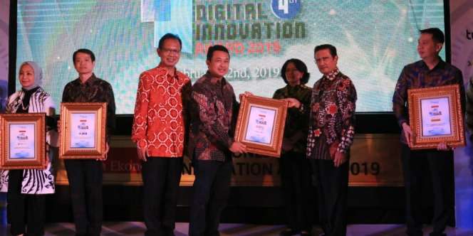 Wakaf Hasanah BNI Syariah Raih Digital Innovation Award 2019