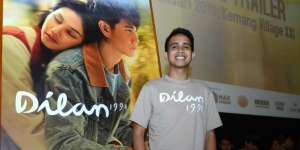 Youtubers Andovi da Lopez Benci Karakternya di Film Dilan 1991