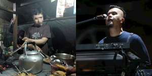 Viral! Penjual Angkringan Mirip Ahmad Dhani