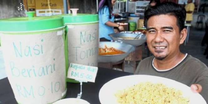 Jual Nasi Briyani Sangat Murah, Alasan Pria Ini Bikin Haru