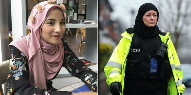 Mengenal Desainer Cantik di Balik Hijab Polwan Inggris