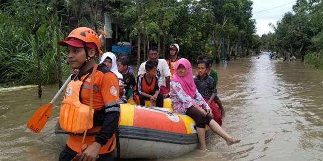 Jawa Timur Dikepung Banjir, Banyak Sungai Meluap
