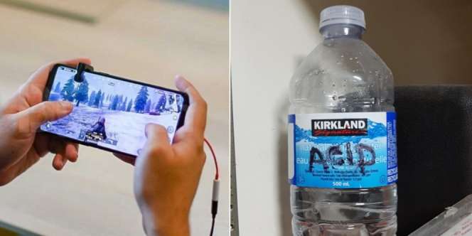 Keasyikan Main PUBG, Gamer Akut Tak Sadar Tenggak Cairan Asam