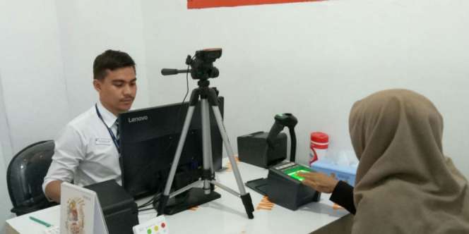 Perekaman Biometrik Visa Jemaah Haji Dimulai