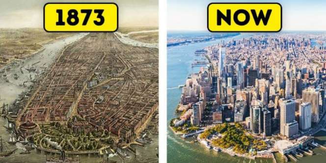 13 Tempat Terkenal di Dunia Dulu & Sekarang, Bikin Terbelalak