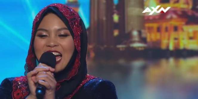 Hijaber Indonesia Siti Saniyah Lolos ke Grand Final Asia's Got Talent 2019