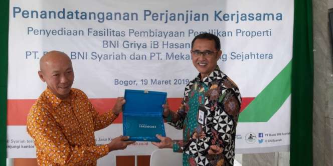 Kejar Target Pembiayaan KPR, BNI Syariah Gandeng Masgroup