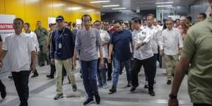 Resmikan MRT, Jokowi: Peradaban Baru Dimulai