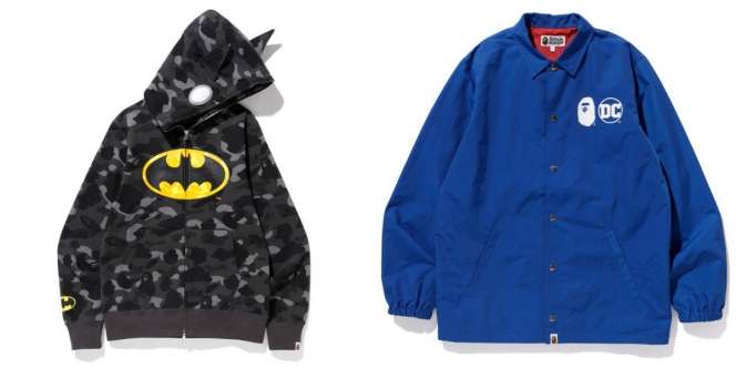 Bape Ciptakan Pakaian Super Hero, Fans DC Comics Wajib Merapat