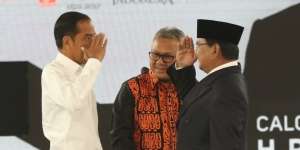 Prabowo Curhat Dituding Pro Khilafah, Jokowi: Saya 4,5 Tahun Dituduh Biasa Saja