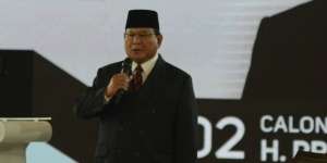 Sindiran Prabowo Soal Kartu dan Kecepatan yang Ditawarkan Jokowi