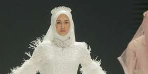 Tren Gaun Pengantin Muslimah 2019