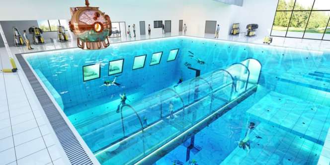 Penampakan Kolam Renang Terdalam di Dunia, Berani Coba?