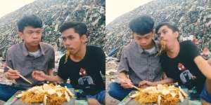 Live Mukbang di TPA Sampah, Aksi Youtuber Ini Bikin Mual