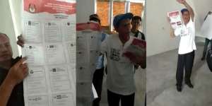 Viral Surat Suara Pilpres Telah Tercoblos di Malaysia