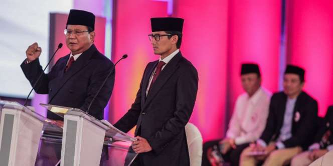 Debat Capres 2019, Prabowo Subianto: Bangsa Ini Sudah Lama Salah Arah dan Jalan