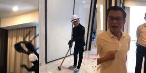 Kecewa, Pria Ini Hancurkan Apartemen Rp6 Miliar