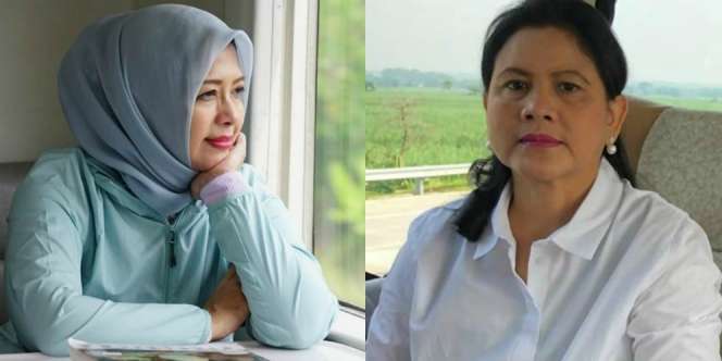 Adu Gaya Iriana Jokowi Vs Nur Asia di Pemilu 2019