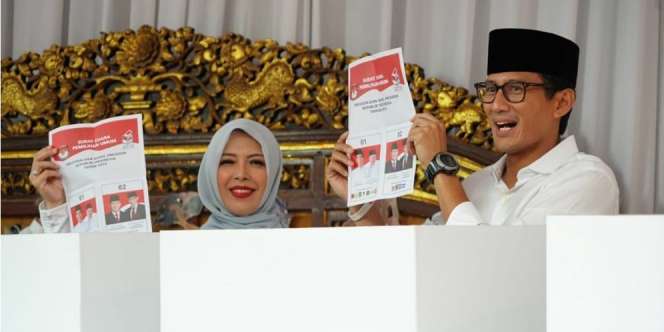 Duh, Sandiaga Uno Alami Cegukan Parah