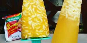 Viral Noodle Pop, Es Krim dari Mi Goreng Campur Jeruk