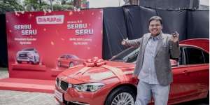 Modal Rp30 Ribu, Sarjana Ini Bawa Pulang BMW 320i