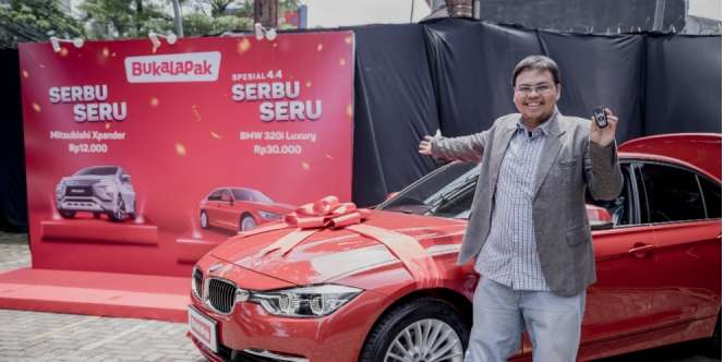 Modal Rp30 Ribu, Sarjana Ini Bawa Pulang BMW 320i
