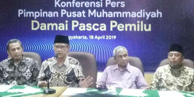 Muhammadiyah Ajak Pulihkan Suasana Usai Pemilu 2019