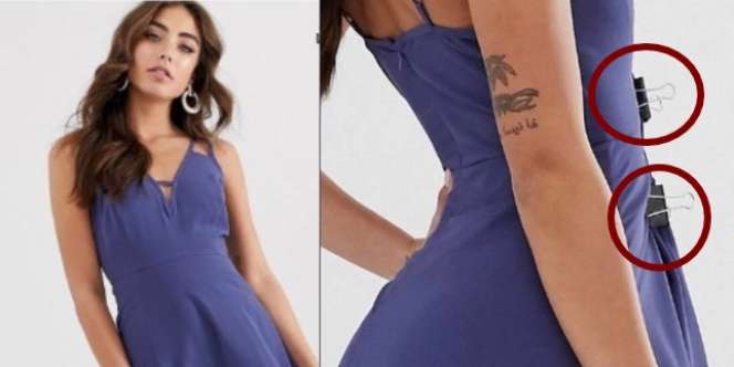 Lupa Edit Gambar Iklan, Toko Fashion Online Dihujat Netizen