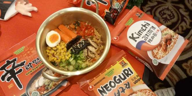 Slurp... Akhirnya Ramyun Halal Khas Korea Hadir di Indonesia