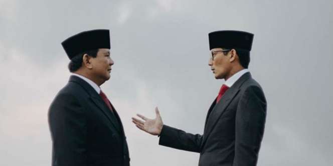 Sandiaga Uno Dipanggil Papa Online, Prabowo Tertawa