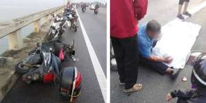 Suami Peluk Tubuh Istri yang Sudah Tak Bernyawa Bikin Nangis