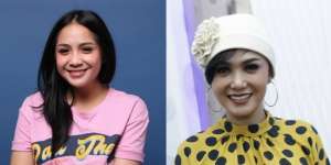 Adu Gaya Nagita dan Yuni Shara Naik MRT Pakai Tas Mewah