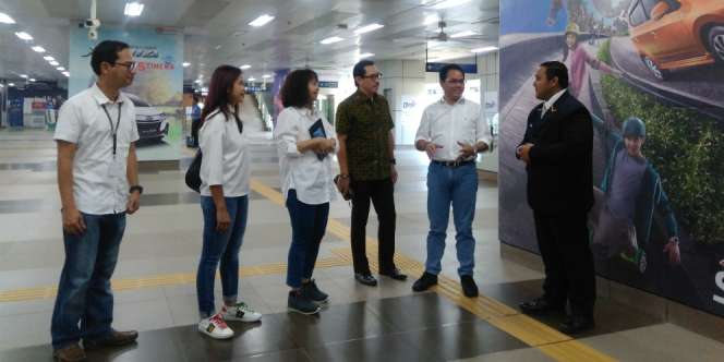Ada Daihatsu di Stasiun MRT