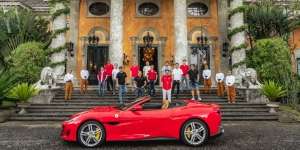 Memacu Ferrari Portocino di Istana Tersembunyi Tengah Hutan
