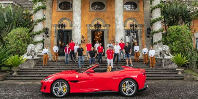 Memacu Ferrari Portocino di Istana Tersembunyi Tengah Hutan