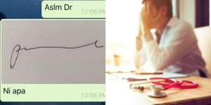 Kocaknya Masyarakat +62 Saat `Ngetes` Tulisan Resep Dokter