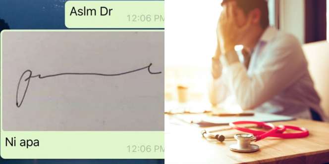 Kocaknya Masyarakat +62 Saat `Ngetes` Tulisan Resep Dokter