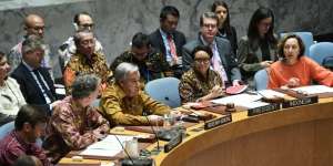 Dipimpin Indonesia, Delegasi Sidang Dewan Keamanan PBB Berbatik