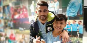 Bocah Korban Tsunami Palu Diundang ke Manchester City