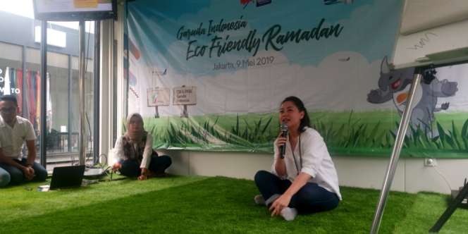 Garuda Edukasi Bahaya Sampah Plastik