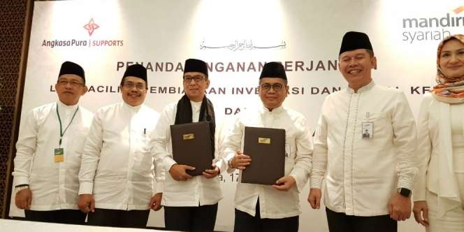 Mandiri Syariah Beri Pembiayaan Rp600 M ke Angkasa Pura Support